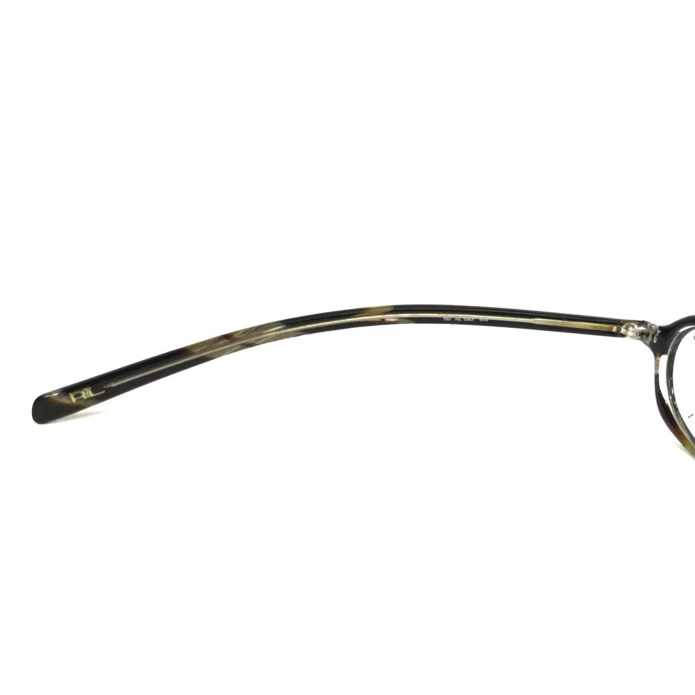 Vintage Ralph Lauren Petite Eyeglasses Frames RL1383 666 Brown Horn 47-14-130